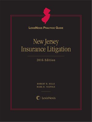 cover image of LexisNexis Practice Guide New Jersey Insurance Litigation